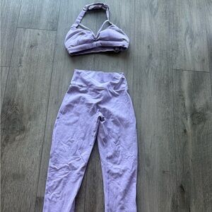 Bombshell Sportswear Purple leggings only